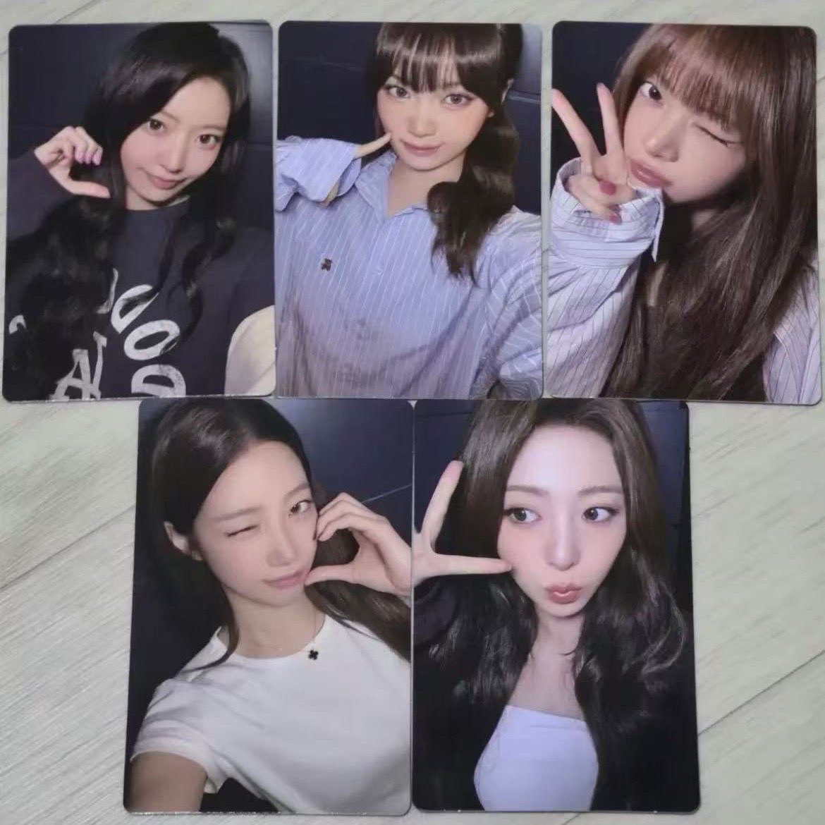 LE SSERAFIM spaghetti m2u簽售卡