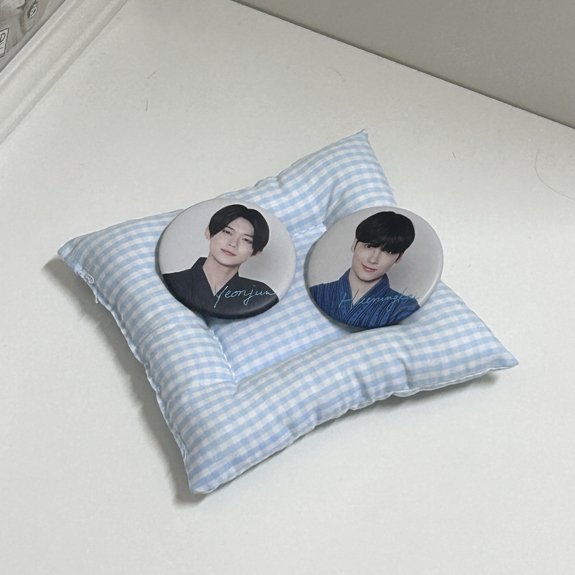 崔然竣/休寧凱 和服徽章 日本夏日周邊