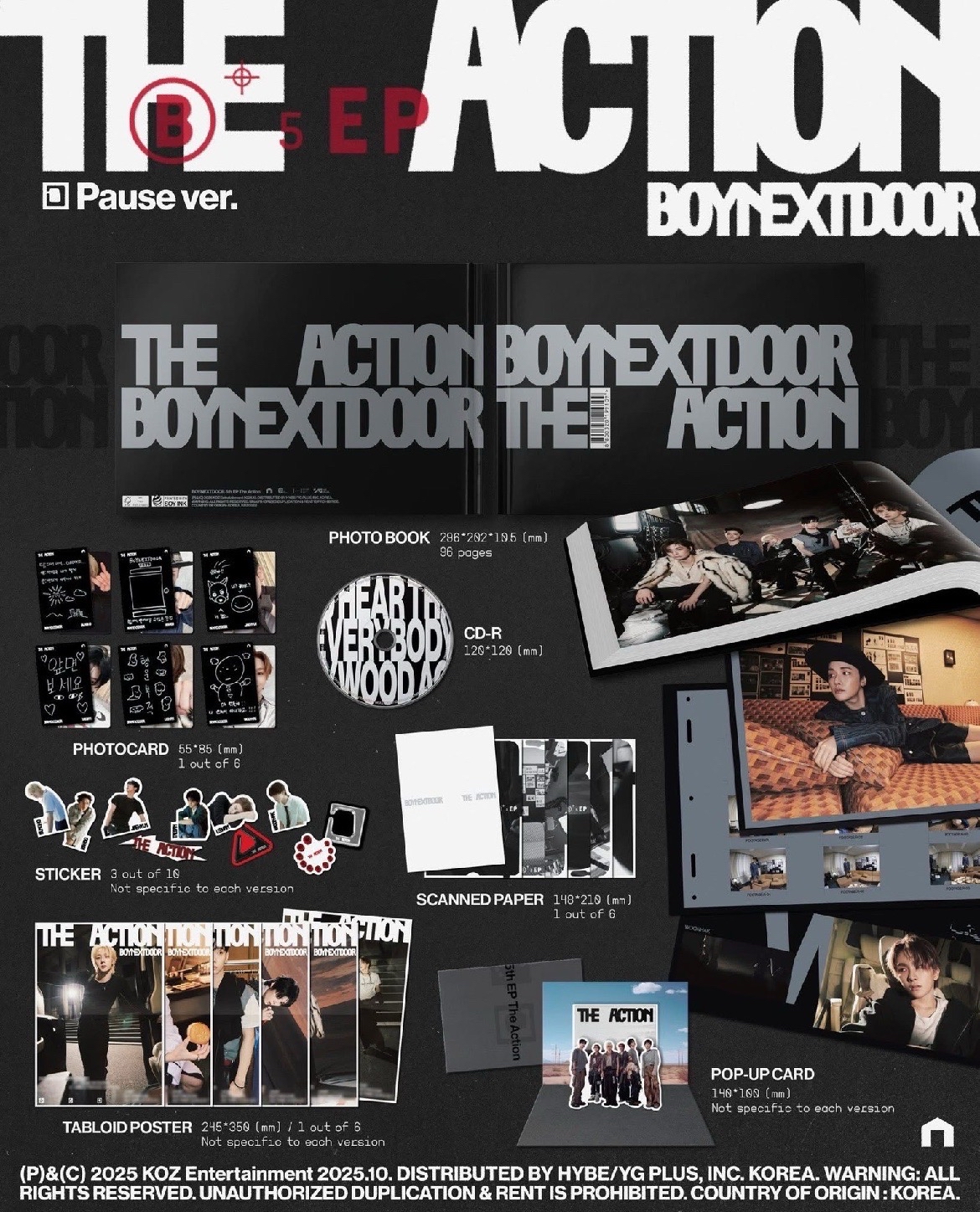 The Action 黑版專輯