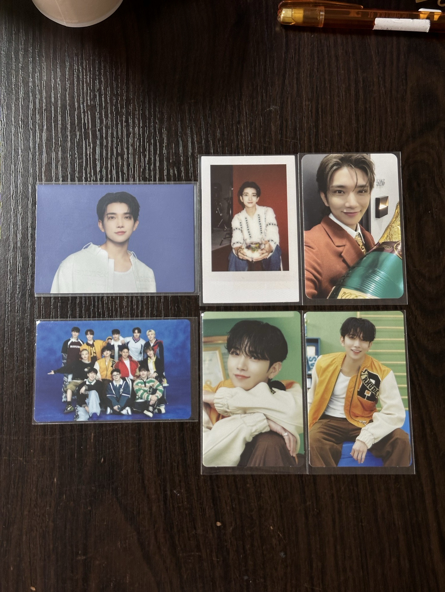 Seventeen Joshu follow again the name 拍立得 小盤