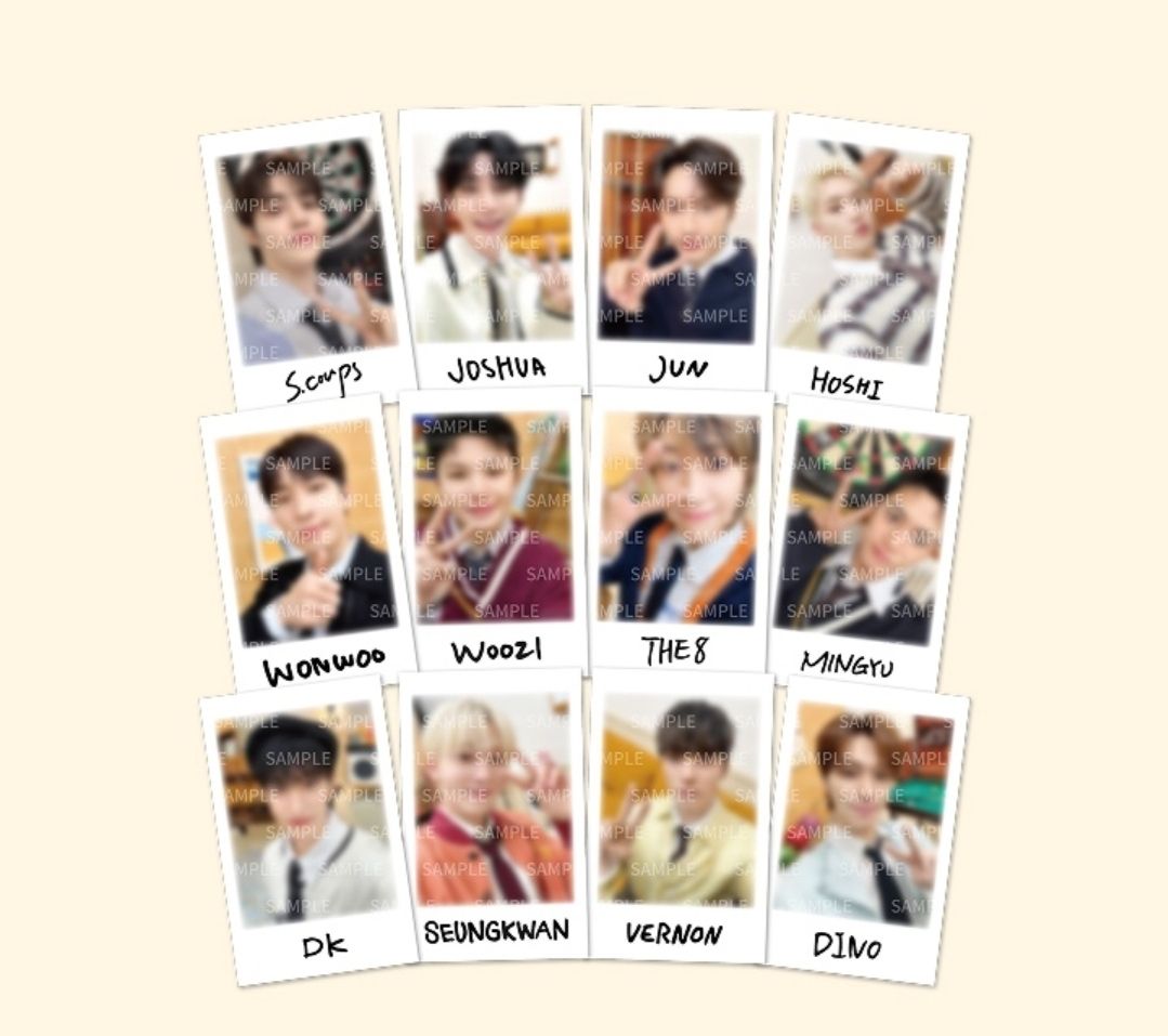 SEVENTEEN - 2025 HOLIDAY 拍立得 寛、率