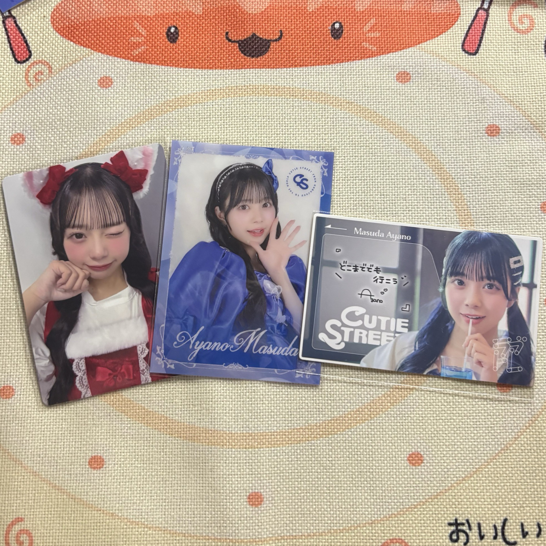 增田彩乃小卡】CUTIE STREET 増田彩乃增田彩乃小卡christmas edition
