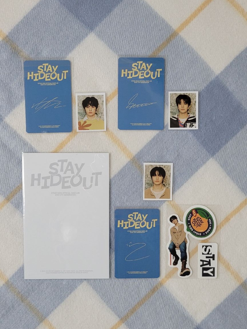 Stray Kids 四期會員禮 Stay Hideout