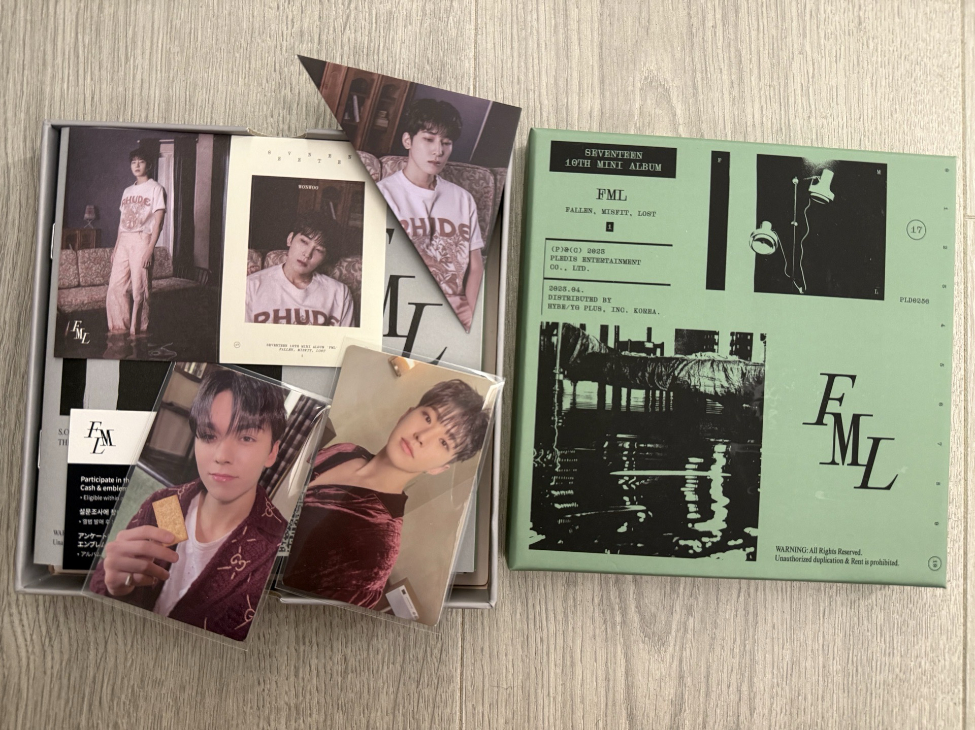 fml 綠版 全專 hoshi vernon 隨機物全圓佑