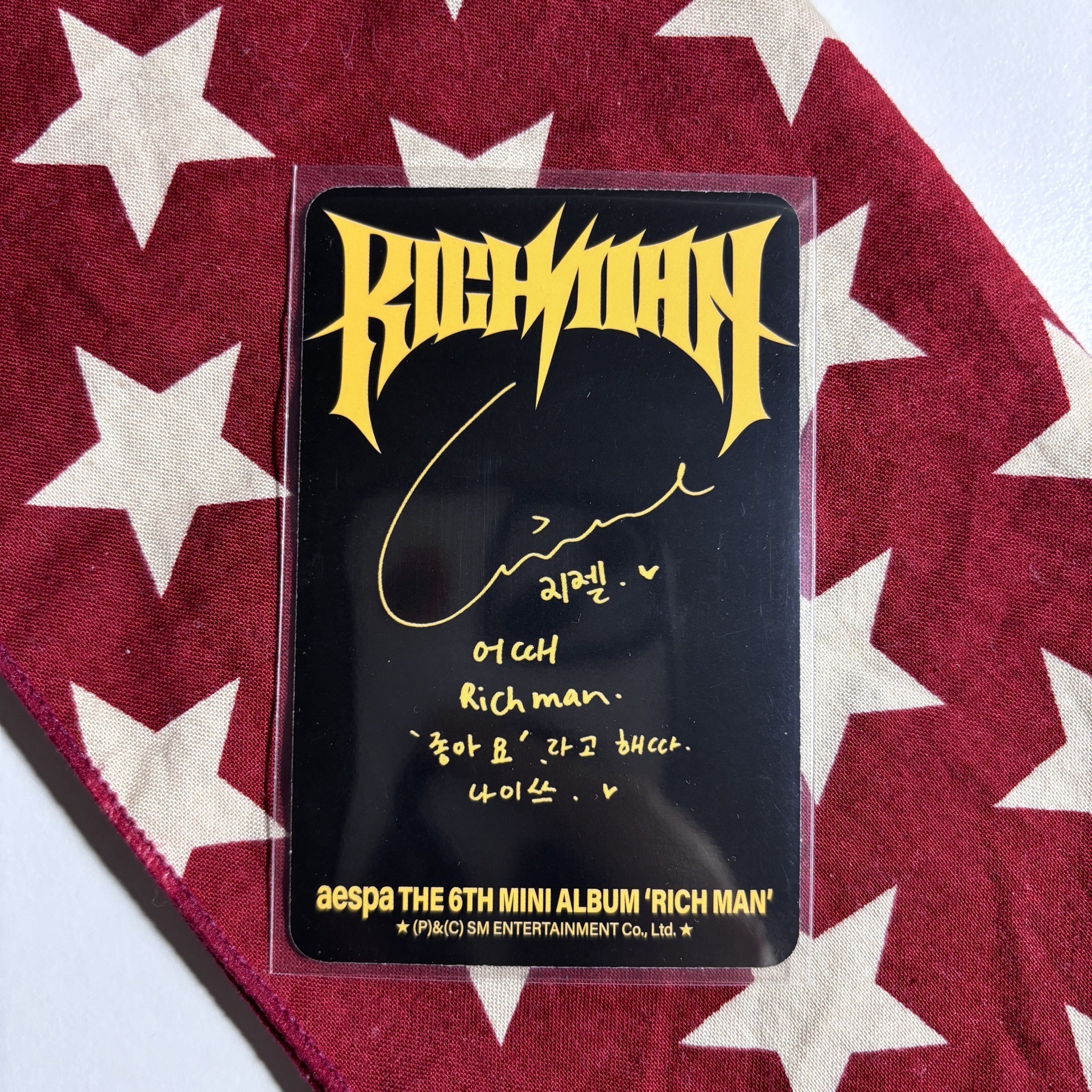 ﾟ𖤐.⋆﻿Rich man burst版 專卡 吉 ⋆.˚⊹⁺