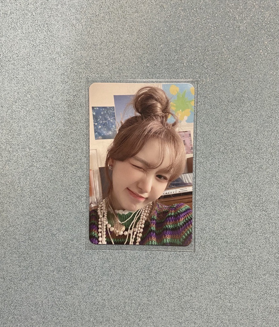 Red Velvet Wendy Solo1.0 Like Water Case版 專輯小卡 包包頭