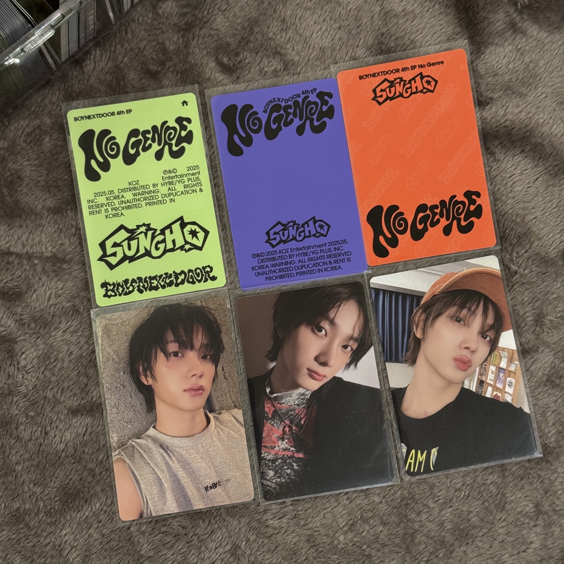 No genre 專卡 Sungho 朴成淏