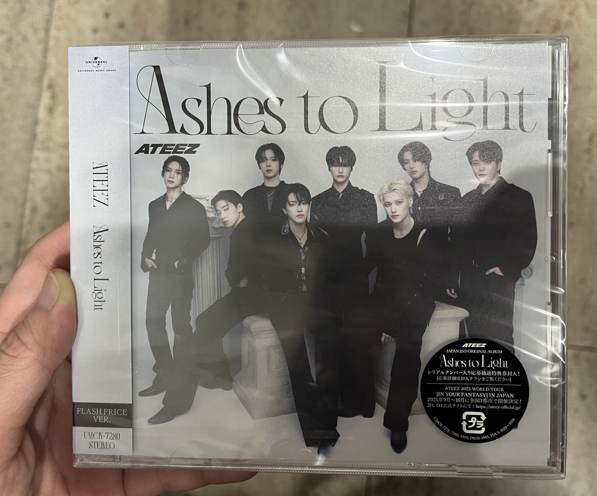 Ashes to Light 專輯 初回Flash Price盤 全新未拆