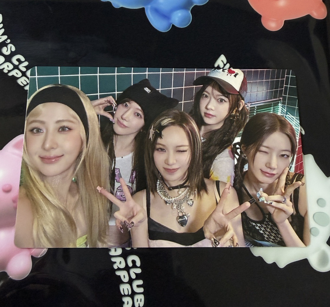 DIFFERENT 專輯卡 單封團卡