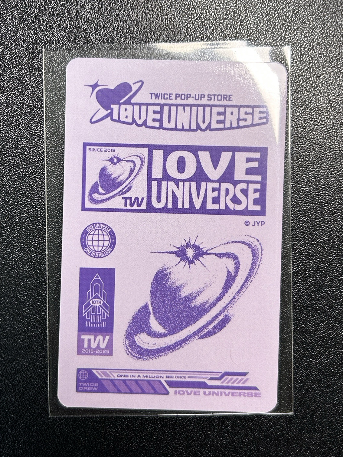 定延 十週年線下滿額卡