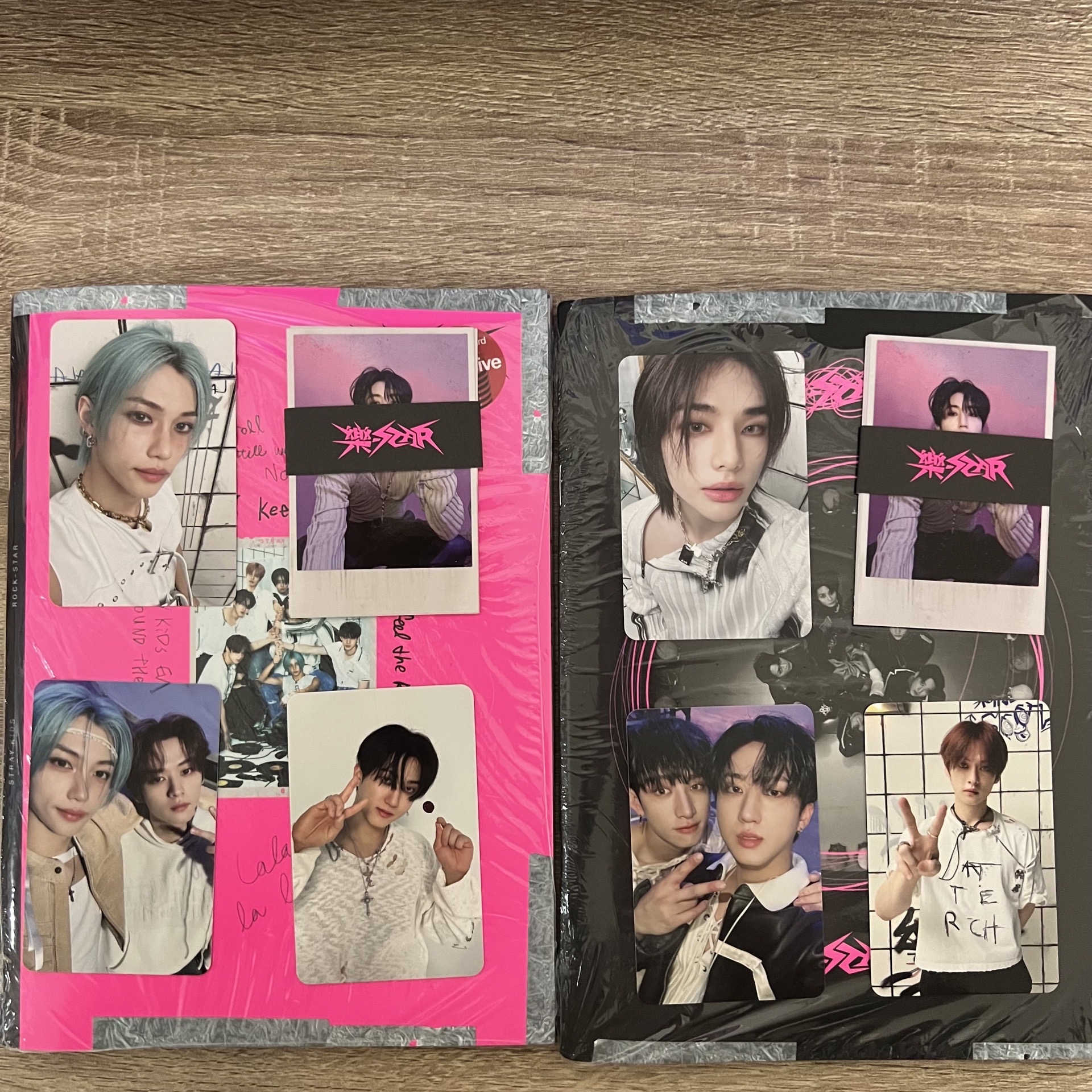 Stray kids 樂Star 美通 Target 特典 小卡 已拆 全專 旻 彬