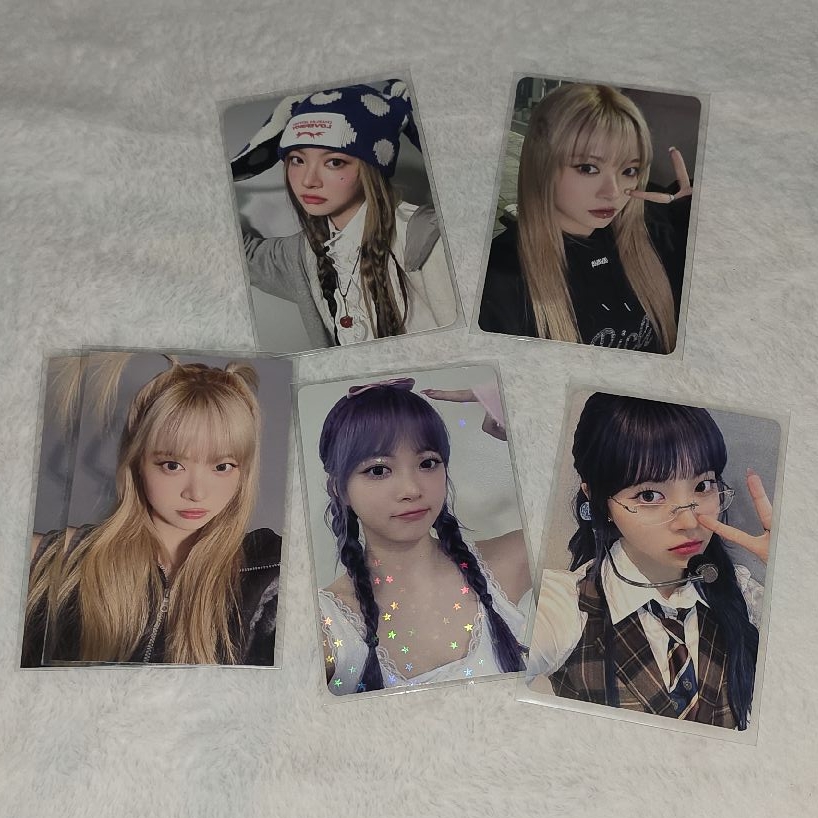 LE SSERAFIM 恩採 EASY 小卡 特典卡 幸運卡 環球 WVS 一直娛 環球 yes24