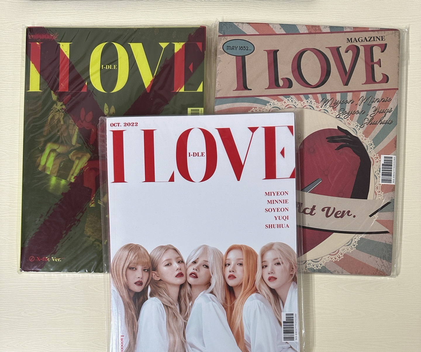 I-DLE 迷五I LOVE PB版空專