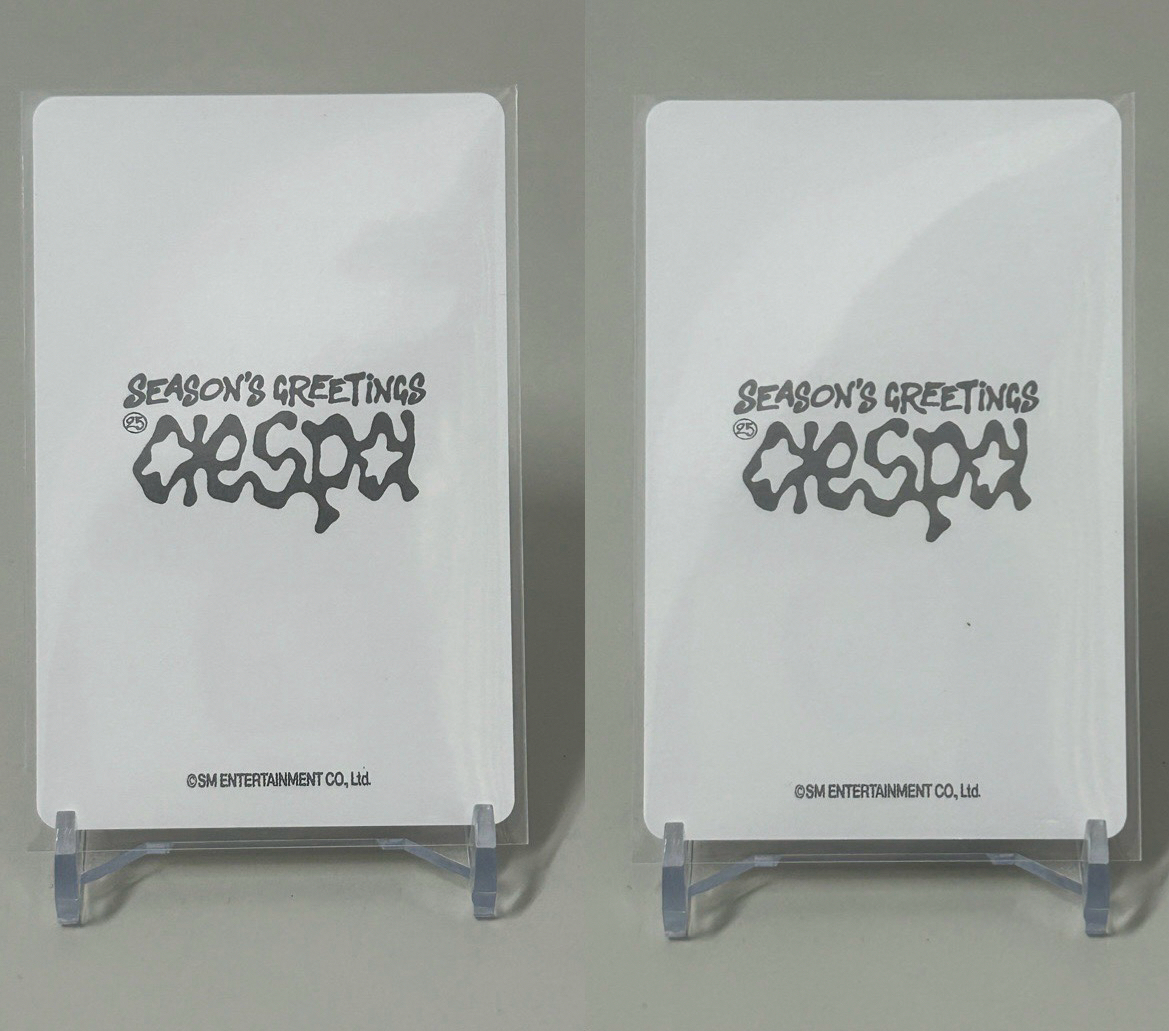 台曆固配+sm特典寧（共三張）