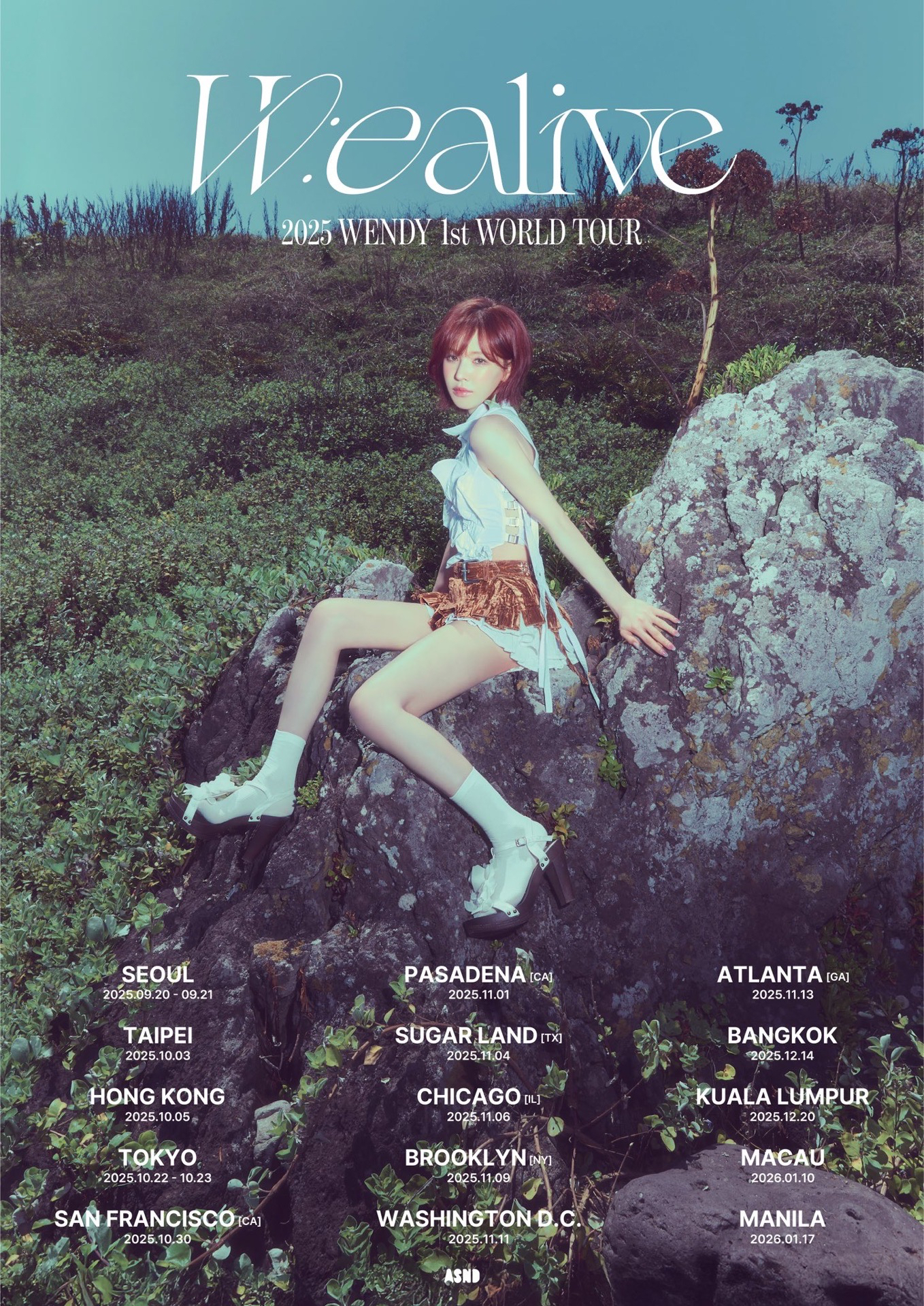 2025 WENDY 1st WORLD TOUR W:ealive