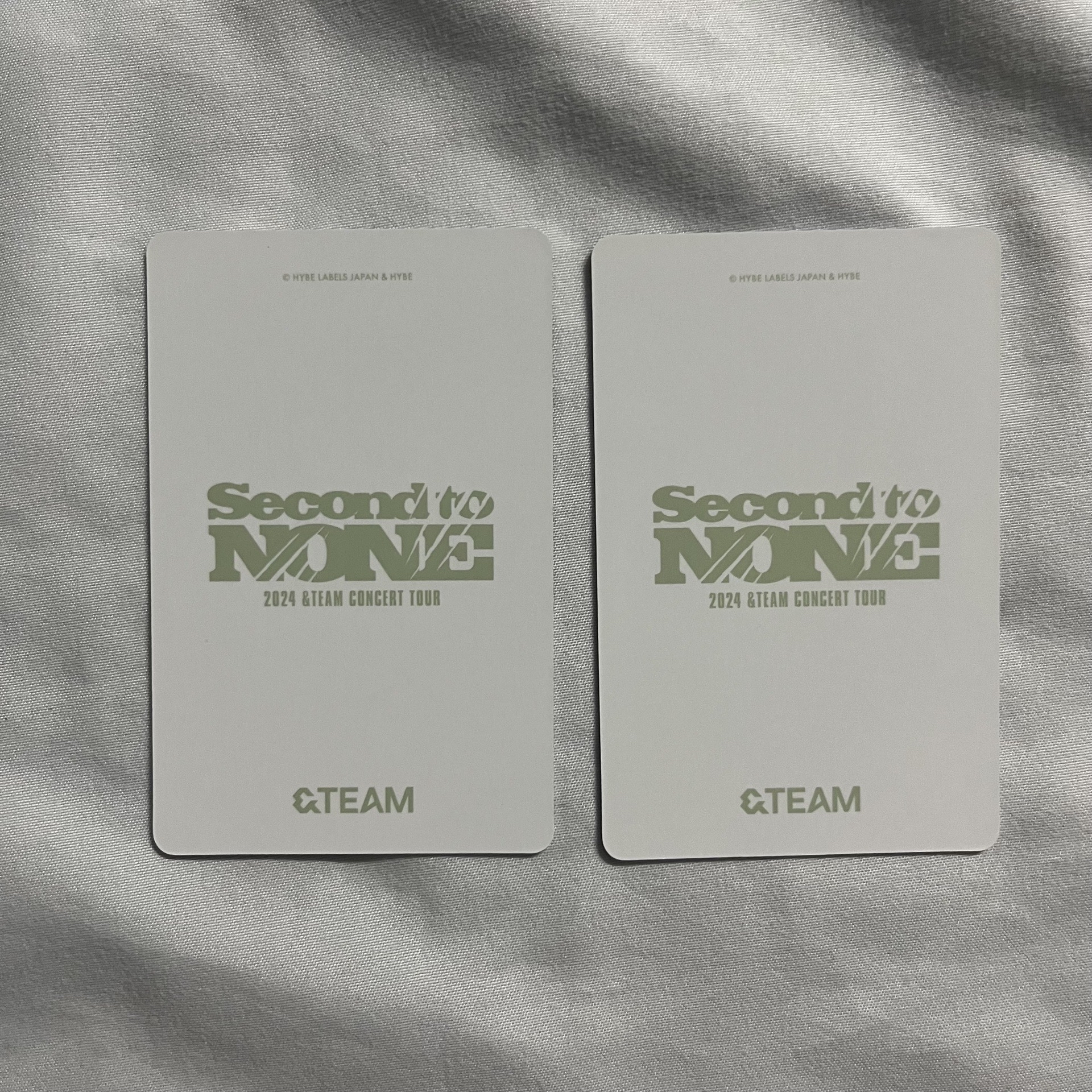 兩張一起 JO STN LIVE 隨機卡包卡