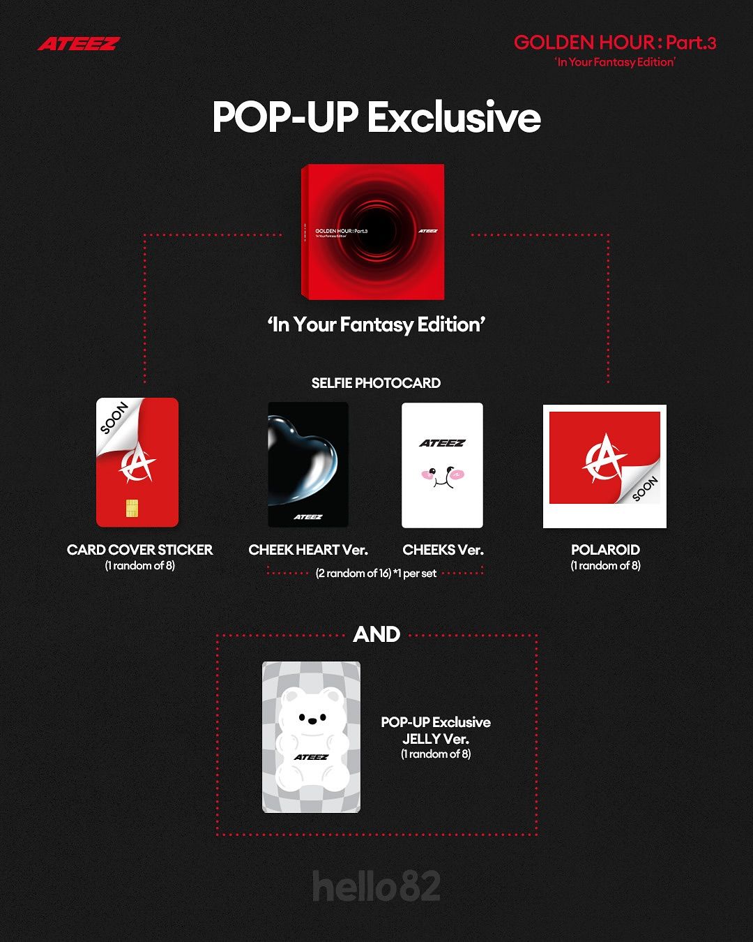 GOLDEN HOUR PART.3 IN YOUR FANTASY PB專 美通 POP-UP EXCLUSIVE 