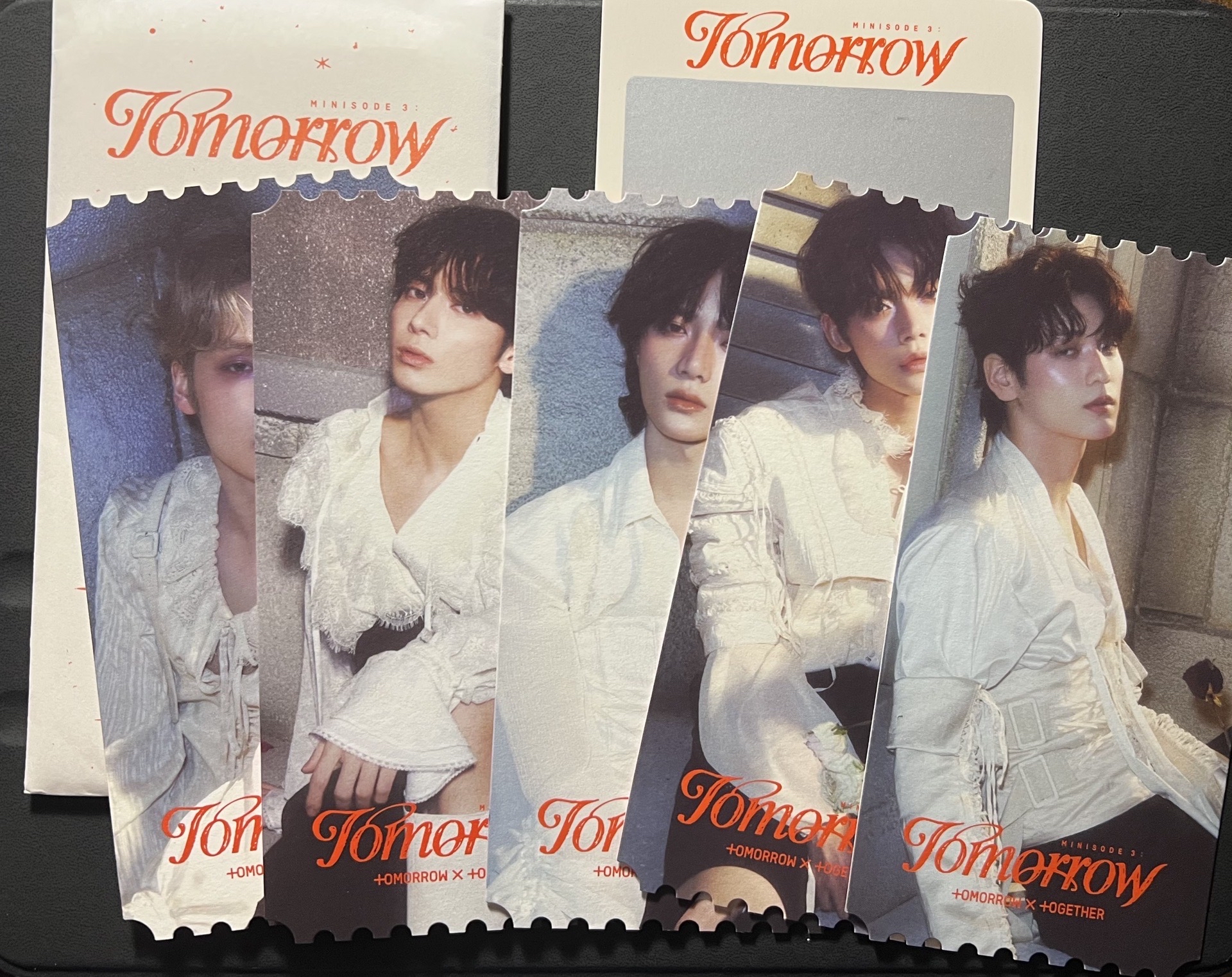 TXT 迷六票卡 票根組
