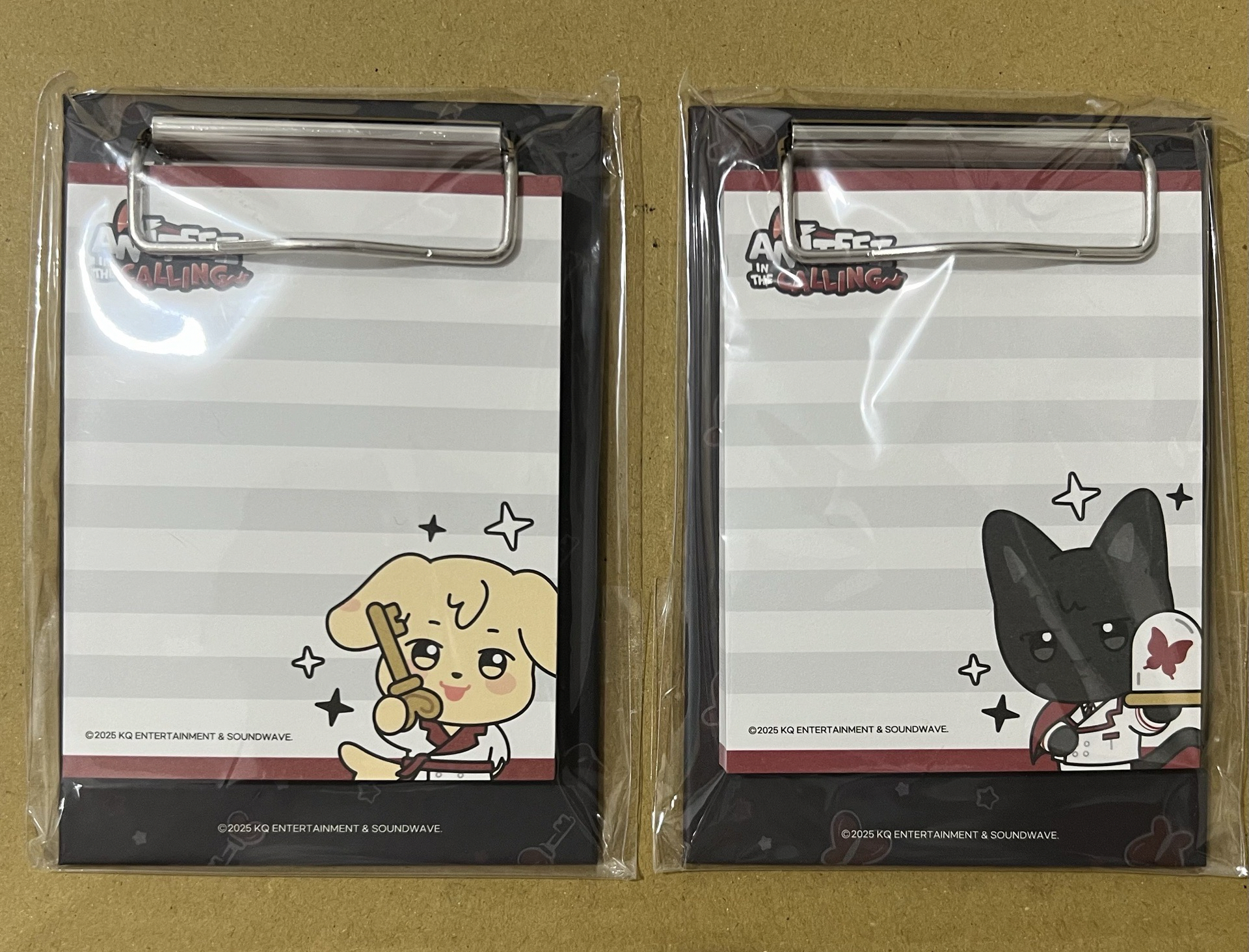 Aniteez in calling_ 便條紙+板夾