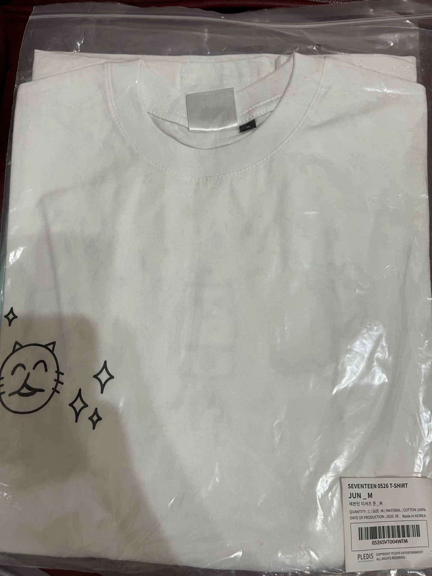 （已保留勿下單）JUN 五週年紀念T-shirt 