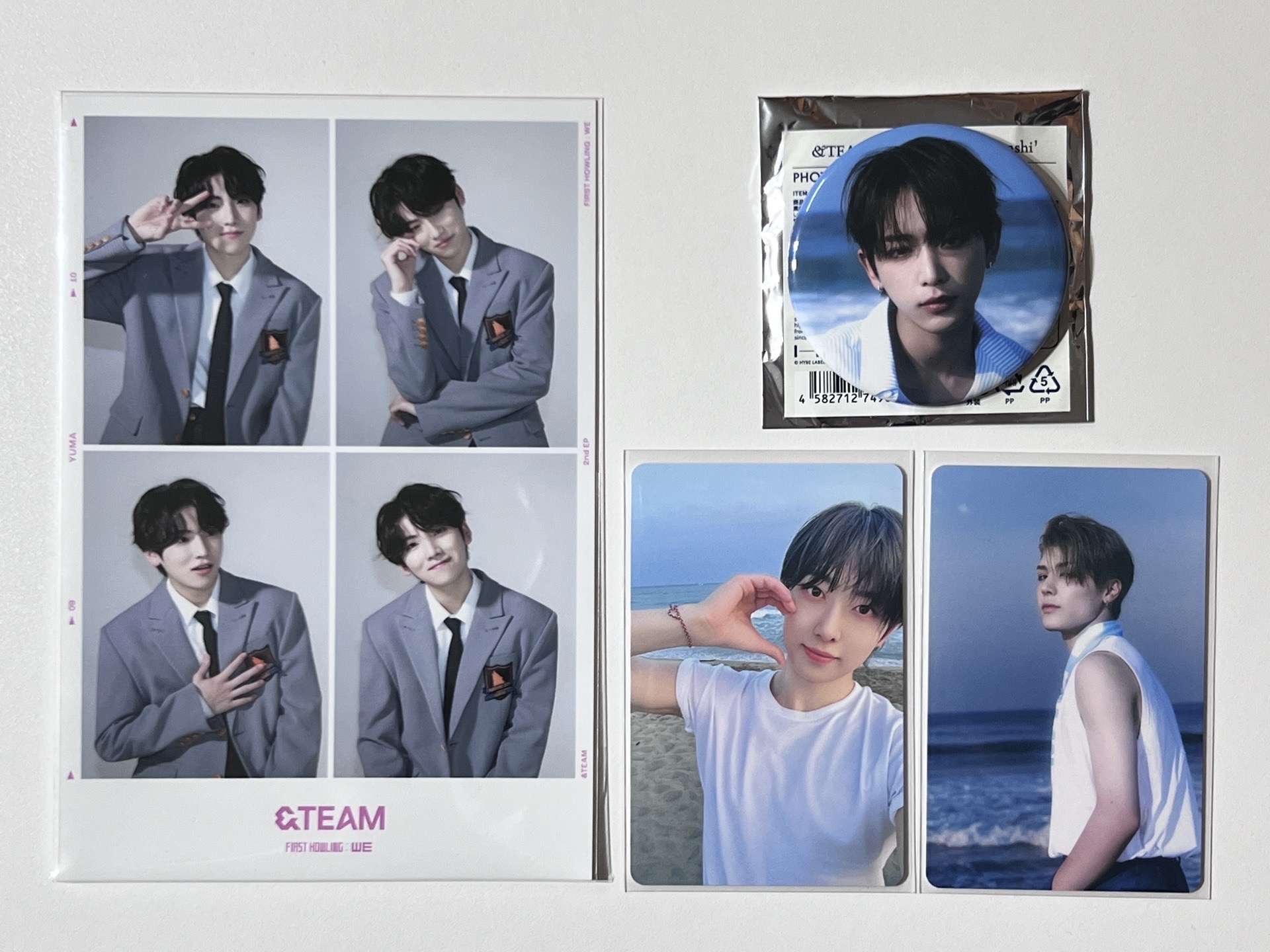 🐺Yuma人生四格 Harua青嵐徽章 Fuma Maki青嵐隨機卡