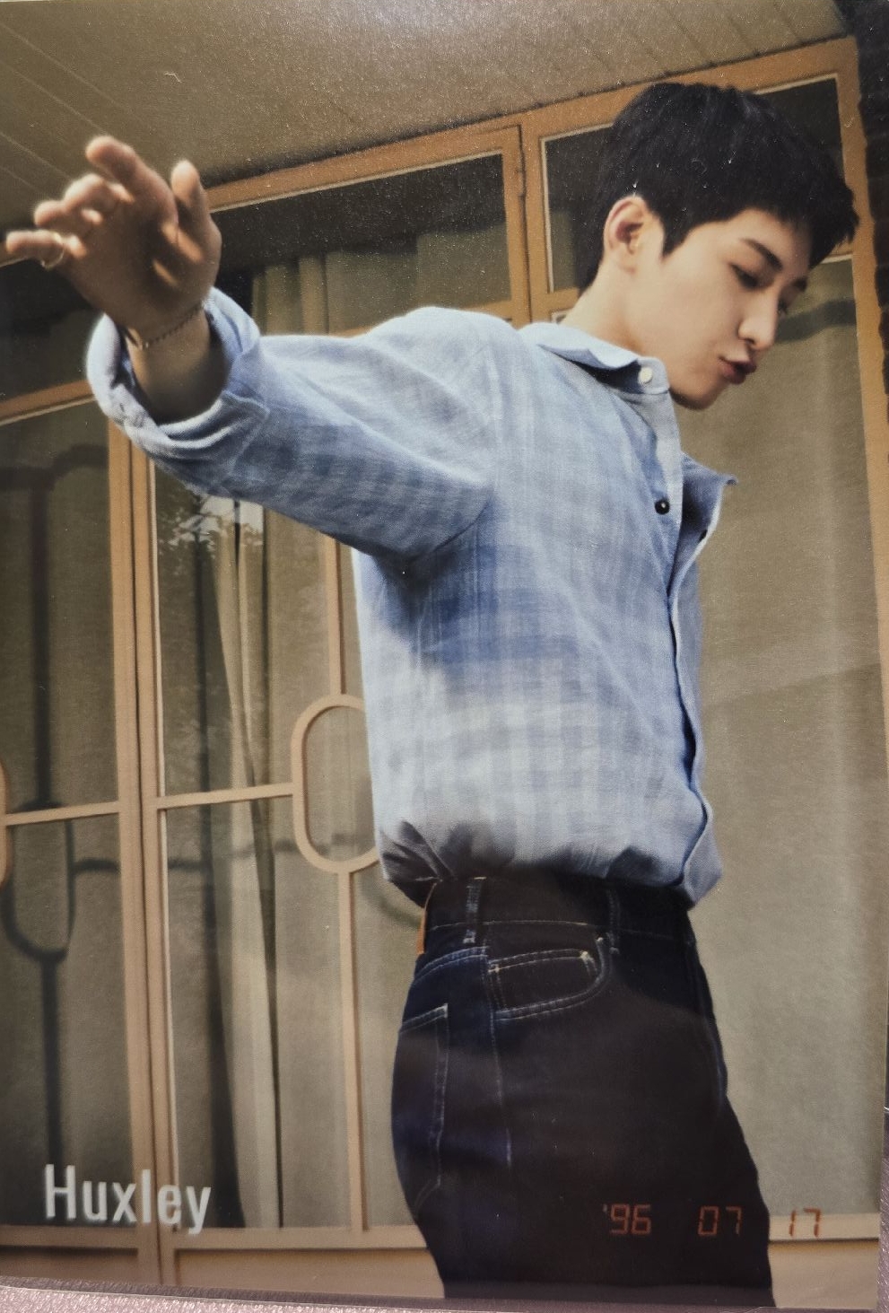 Huxley 藍格紋襯衫