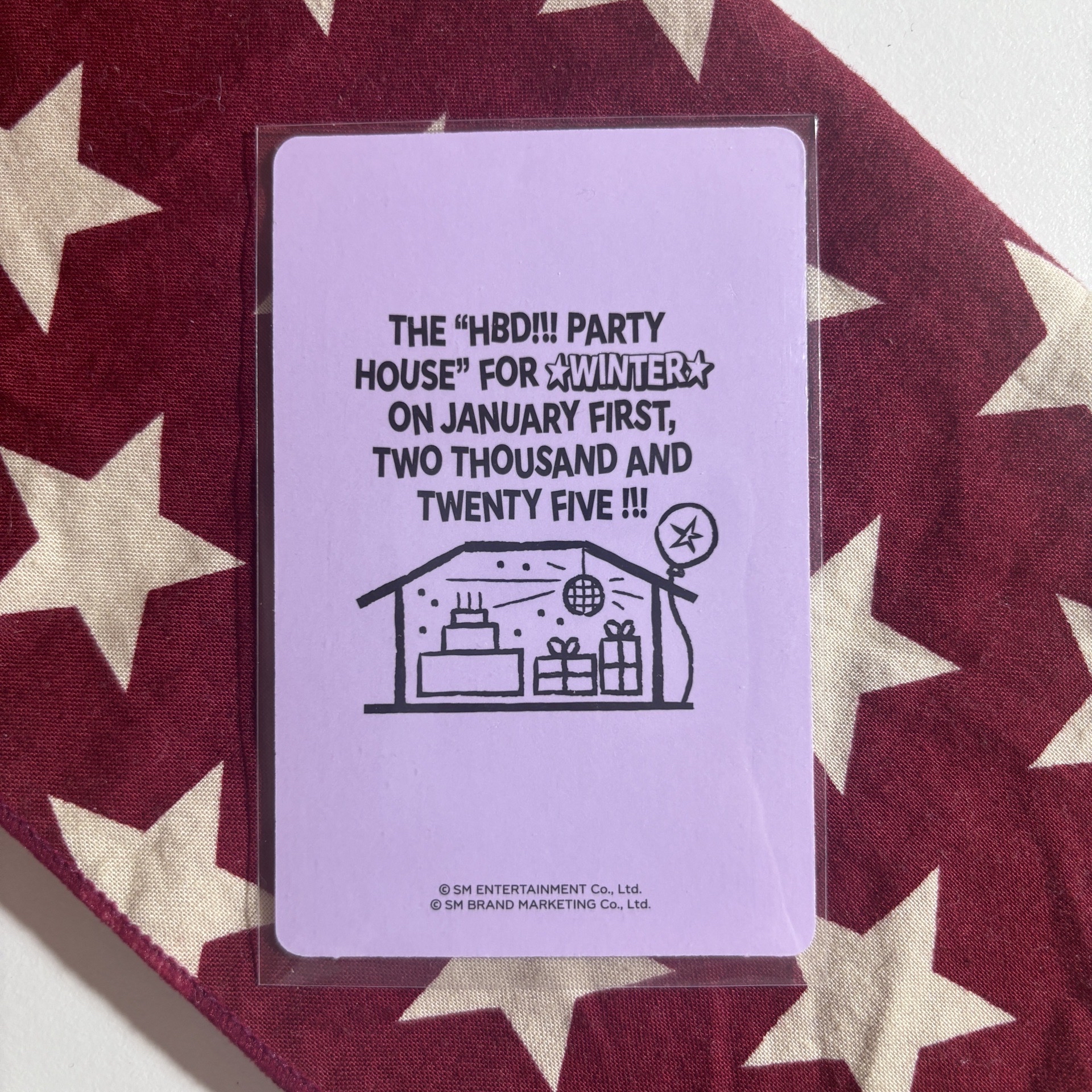 2025生日 生日卡 冬 ⋆.˚⊹⁺