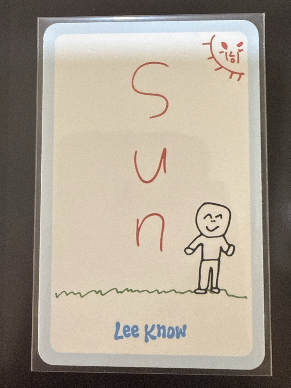 Lee know5期會員禮 會員禮卡 