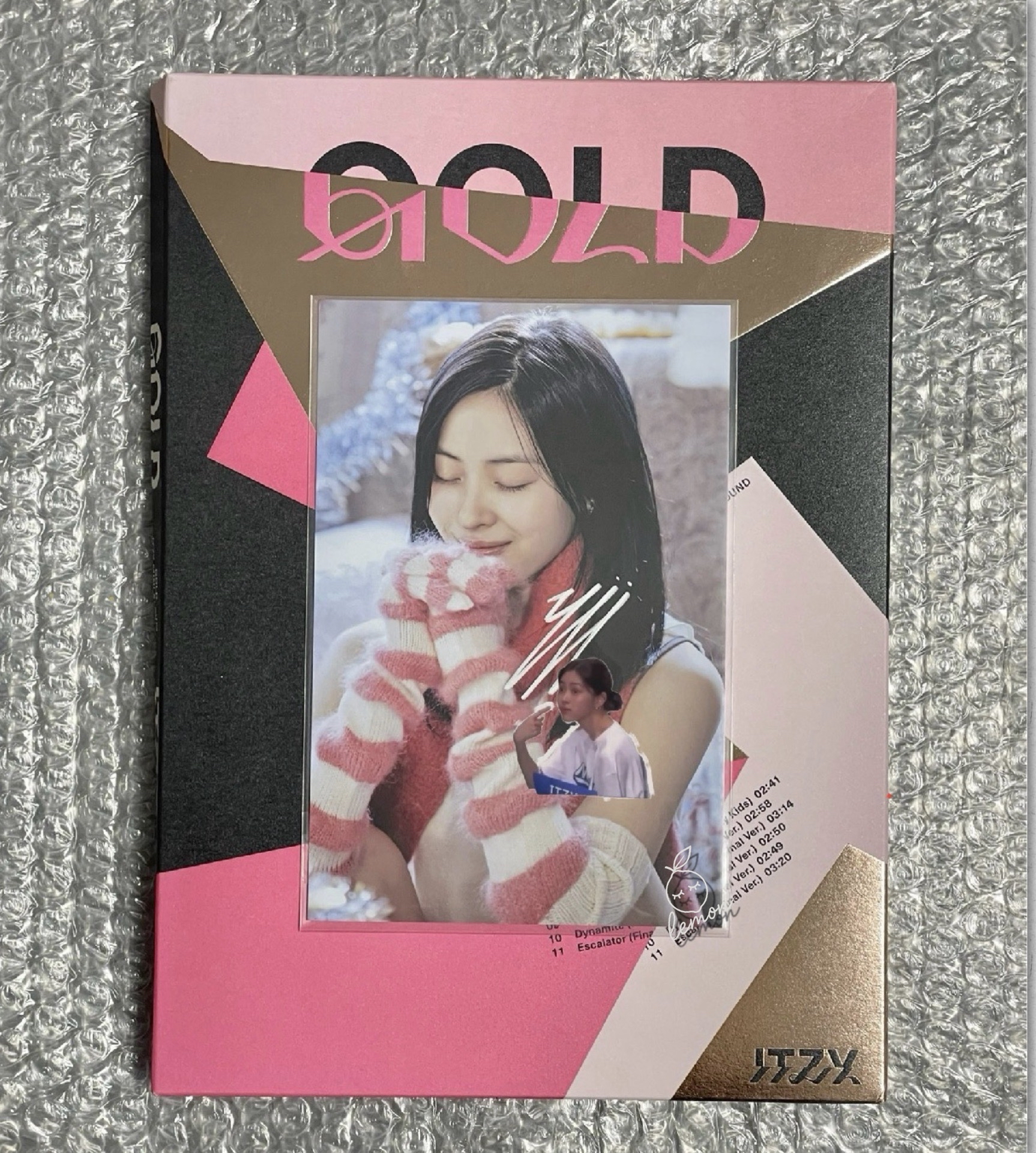 留眞 GOLD 美版親簽專輯
