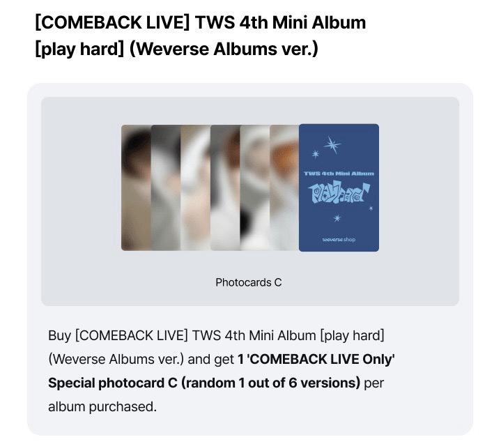 Comeback Live 直播卡 電子專版