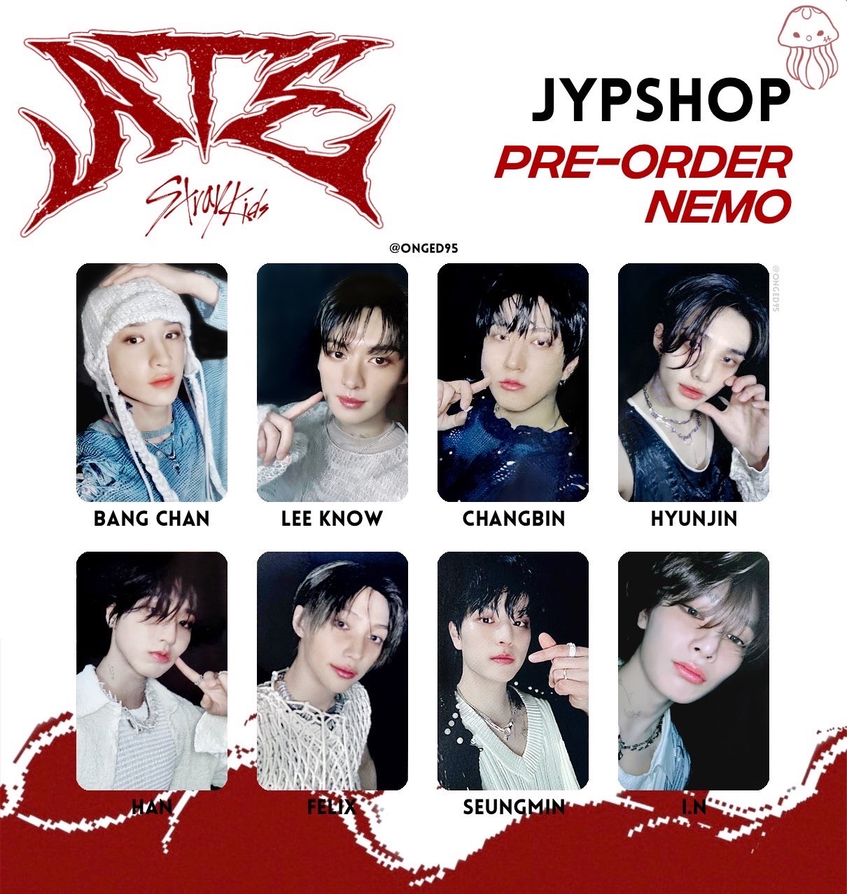 JYP 電子專 特典卡