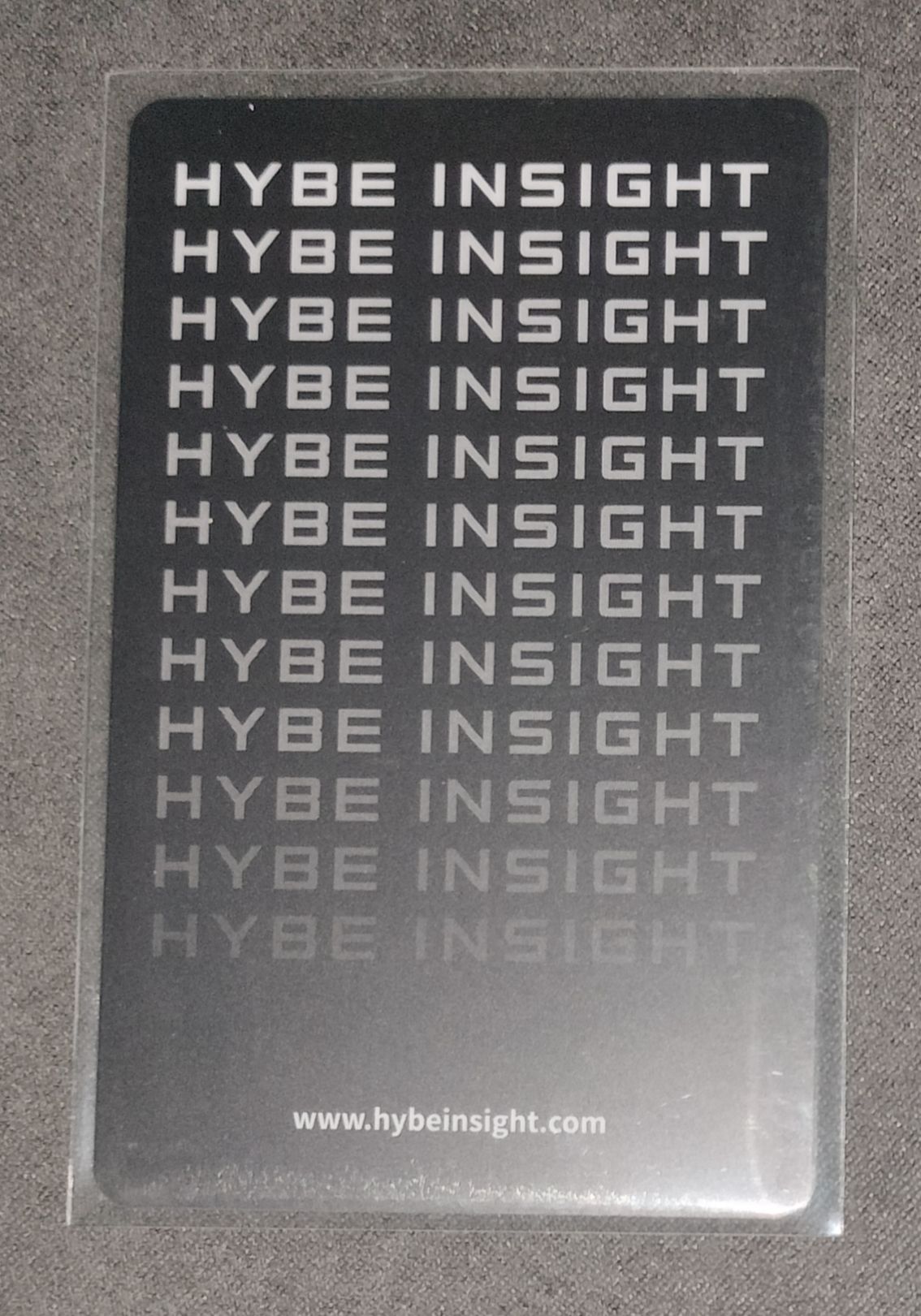 Hybe博物館 線下卡 碩珍