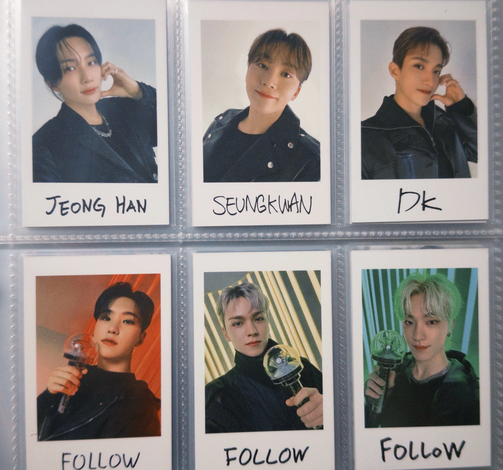 SEVENTEEN Follow日巡拍立得