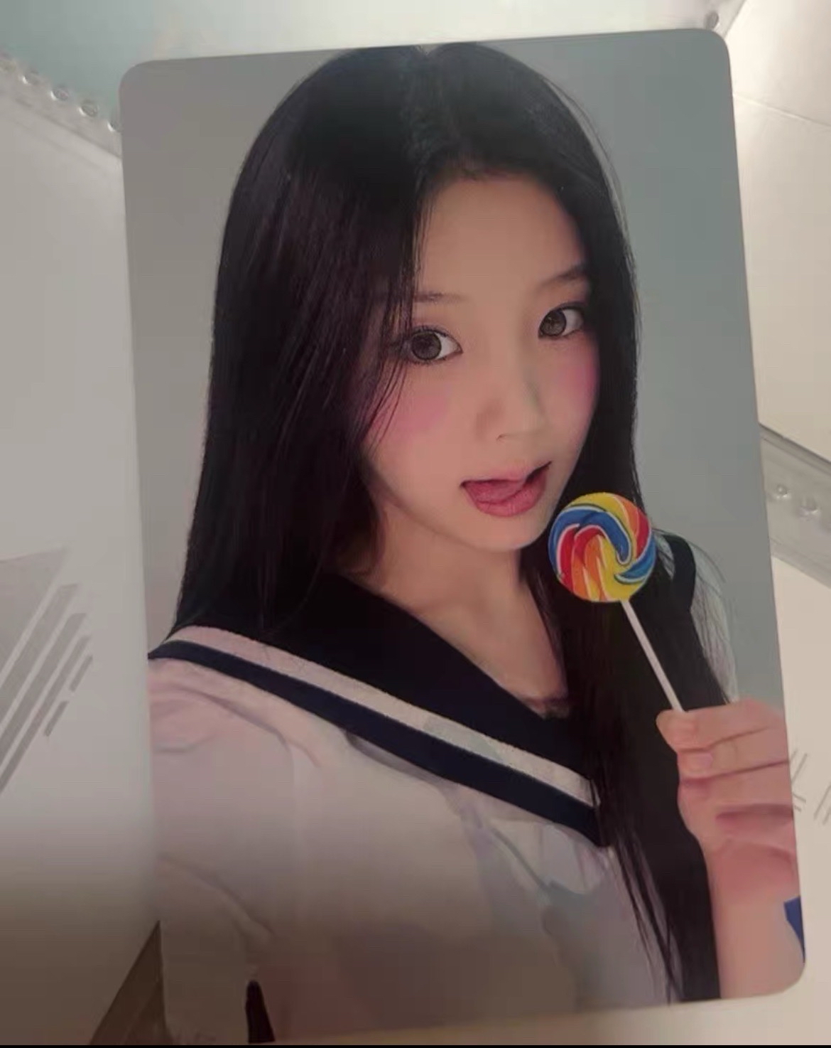 預購 illit mini3 yzy5.0幸運卡 棒棒糖-wonhee
