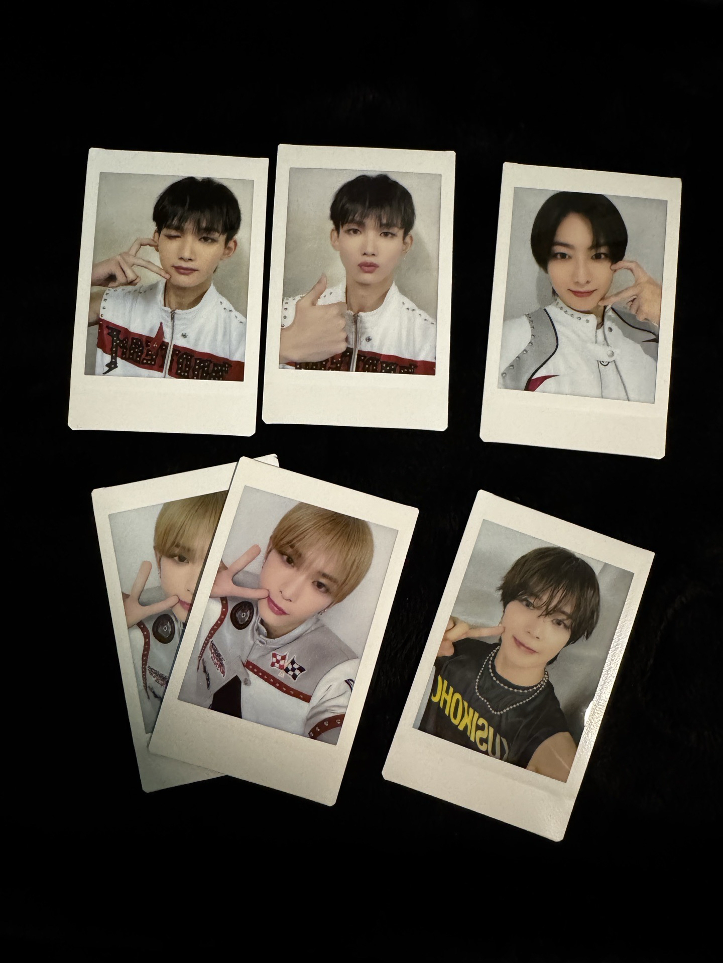 &Team Second To None 演唱會官方周邊 拍立得 HARUA K JO FUMA