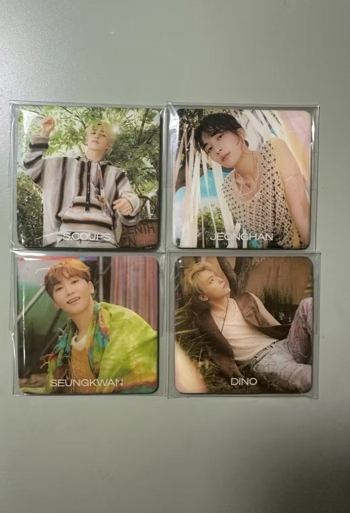 SEVENTEEN 迷11 SEVENTEENTH HEAVEN 淨漢 JEONGHAN 幸運卡 官網版 特典 WVS