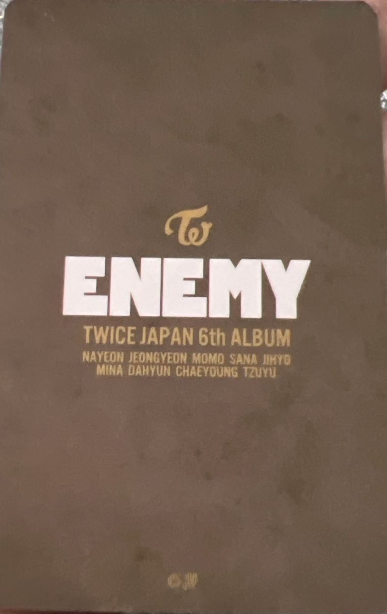ENEMY MINA JYP特典
