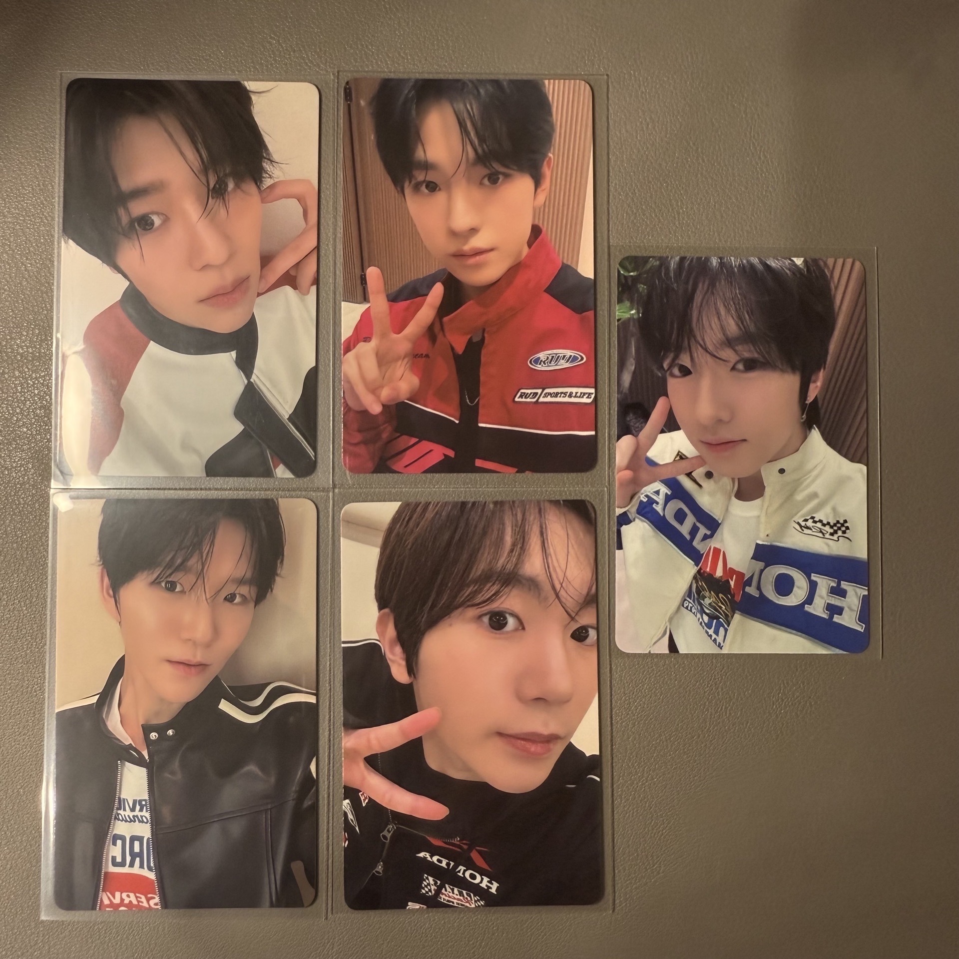 nct wish steady 上海 機車服 簽售卡