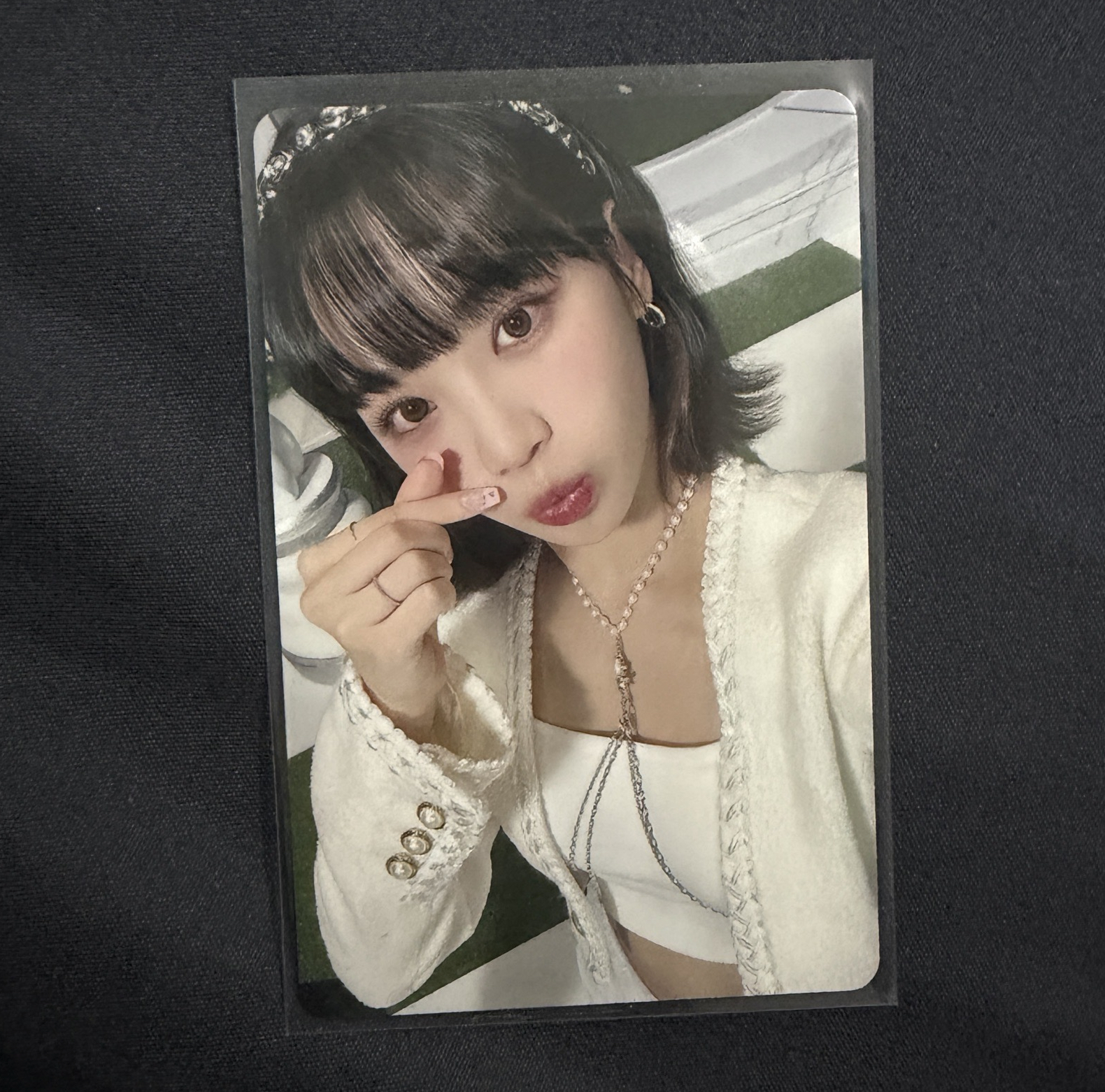 LE SSERAFIM 采源 FEARLESS JP 特典卡 愛心閃卡 隨機卡