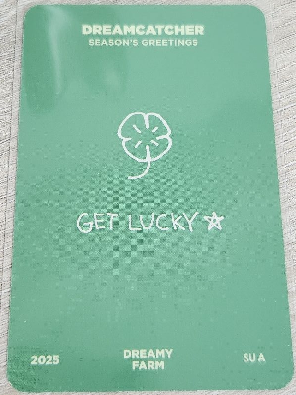 Dreamcatcher-25SG綠版固卡 Sua