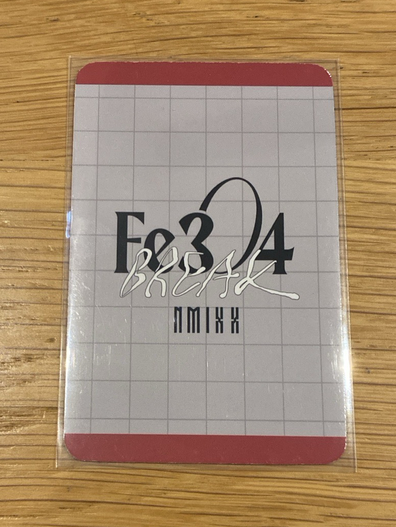 NMIXX Jiwoo sw特典卡 自嘲熊友