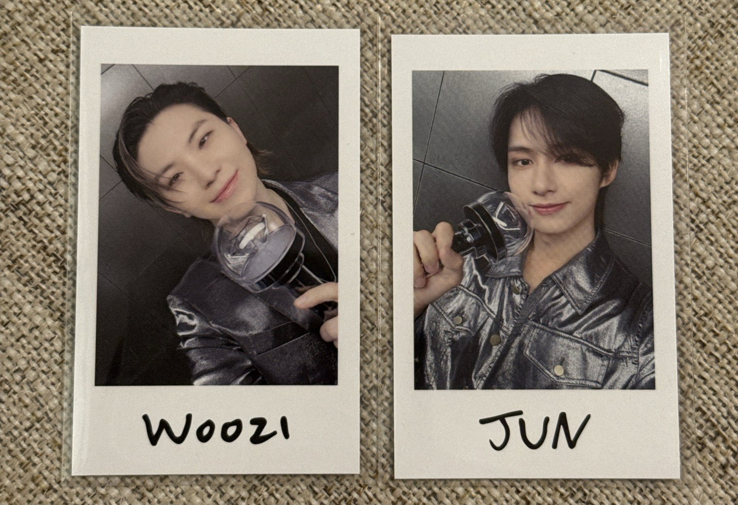 ✨SEVENTEEN RIGHT HERE日巡拍立得✨克拉棒Woozi Jun🍚🐱