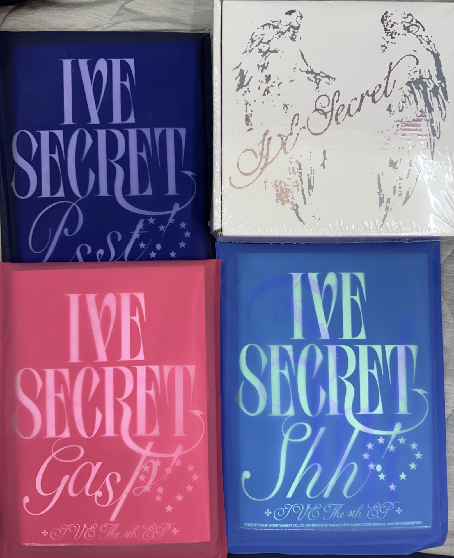 IVE Secret 未拆專 一套四張包含特別版