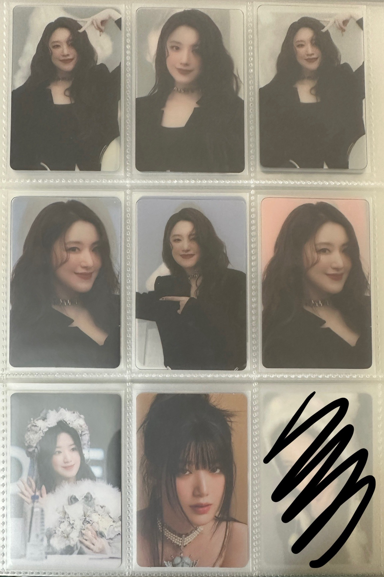 Idle 舒華 雜誌卡 小卡