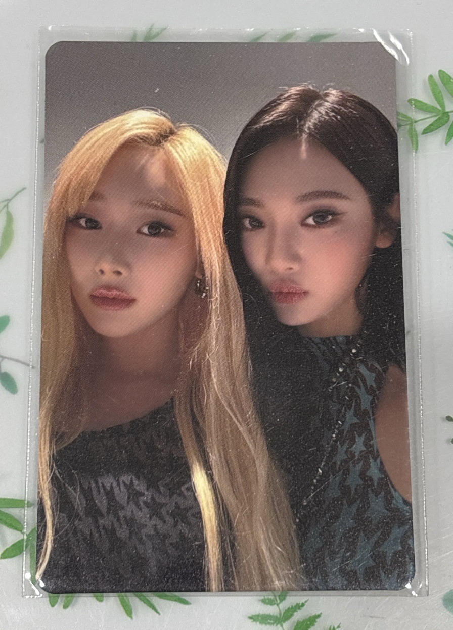 aespa Whiplash 吉寧 華納雙人卡 