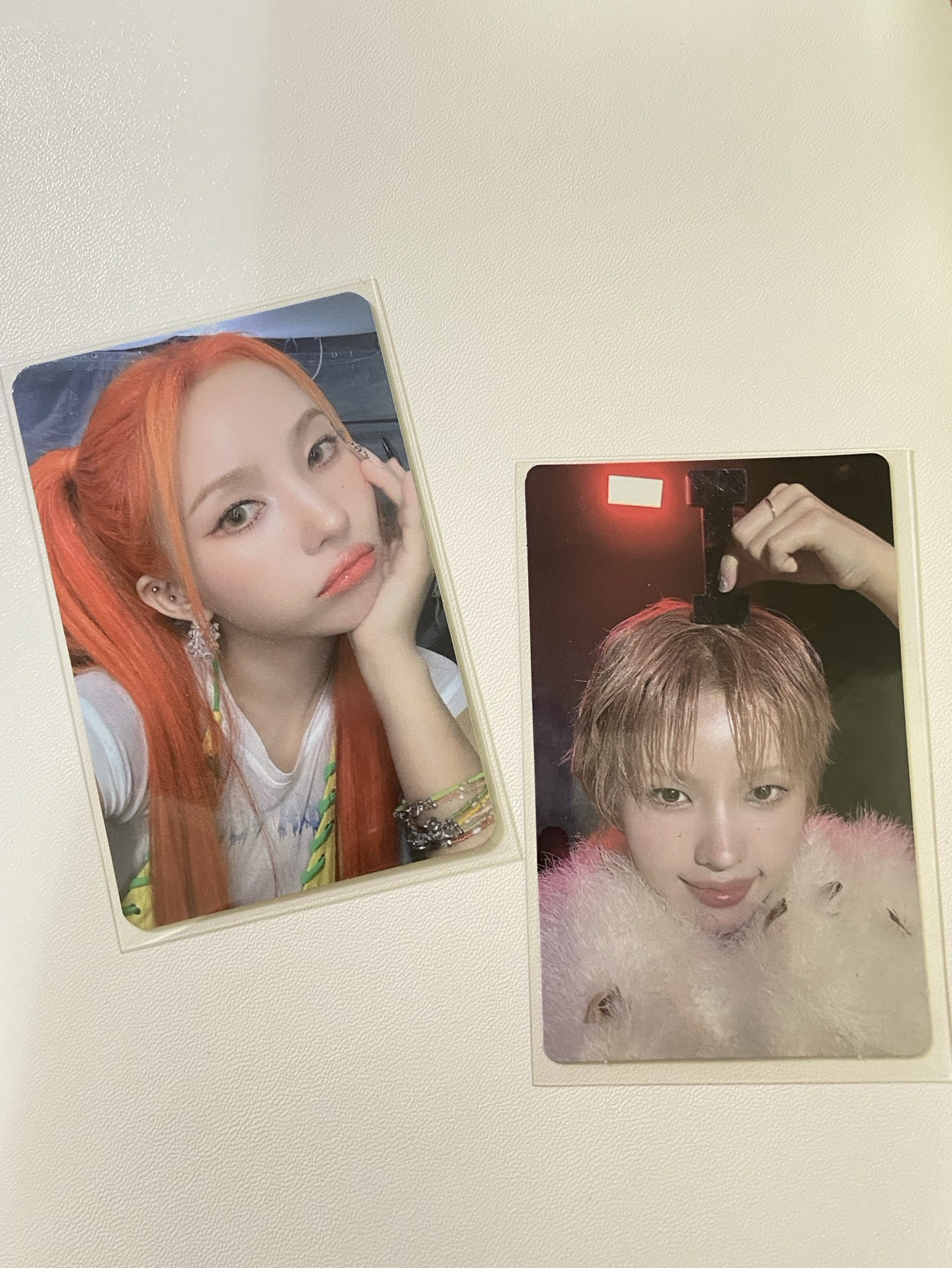 i-dle 迷七el幸運卡 橘髮雙馬尾娟 soyeon 田小娟