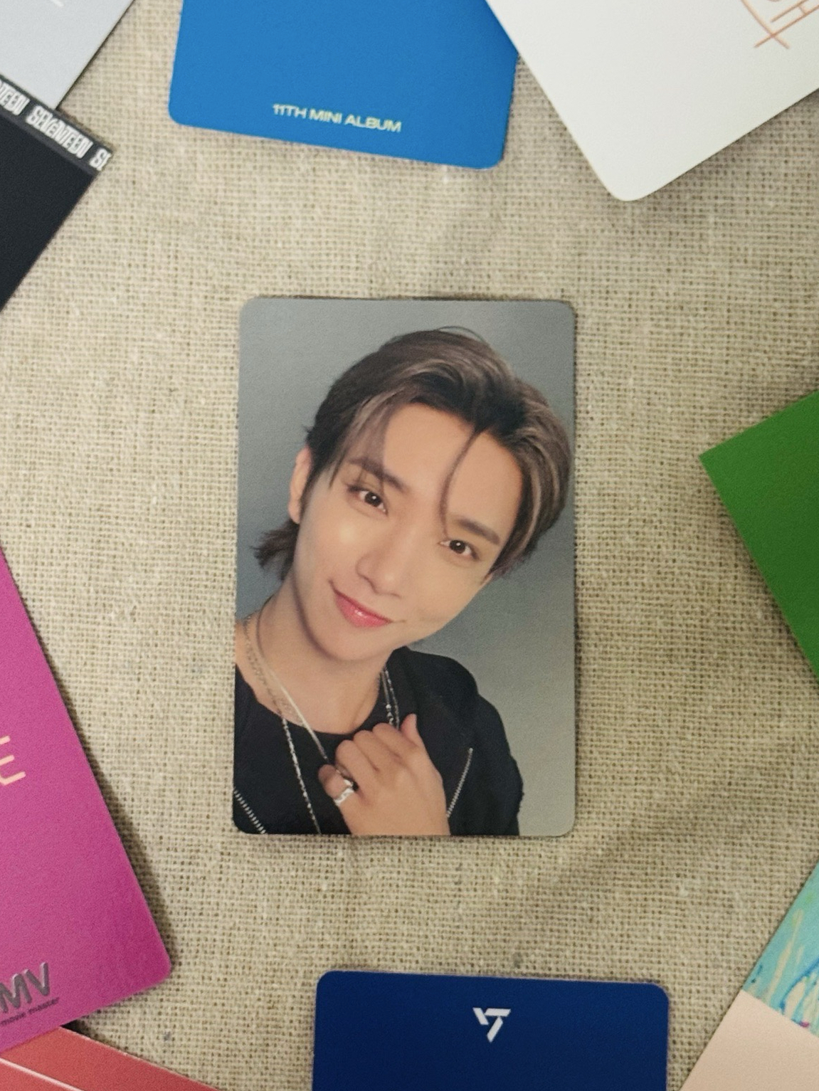 SEVENTEEN 知秀 Joshua mini12 日特典卡 hmv 