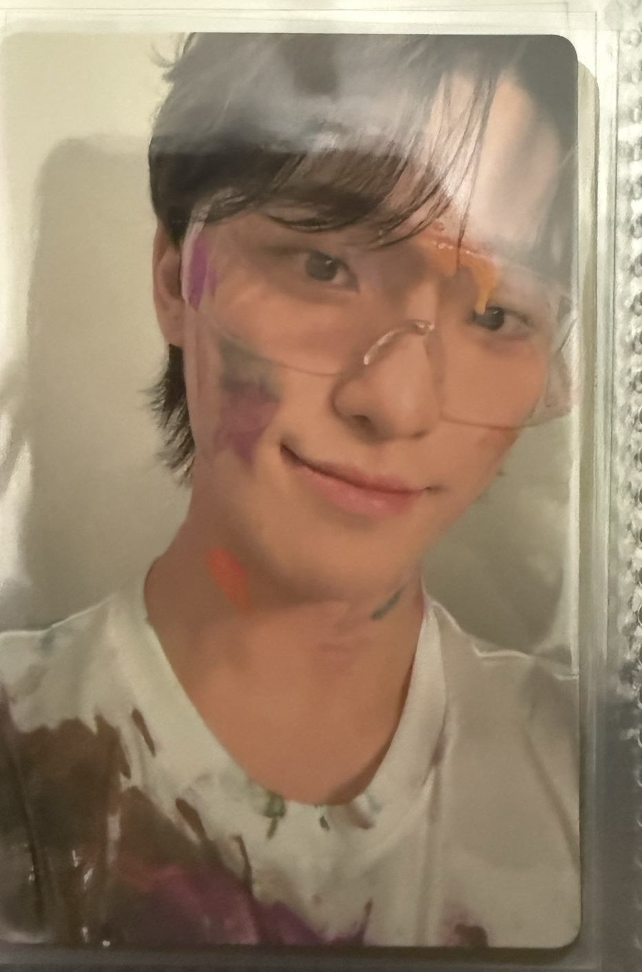 正規四 油彩盤 燦