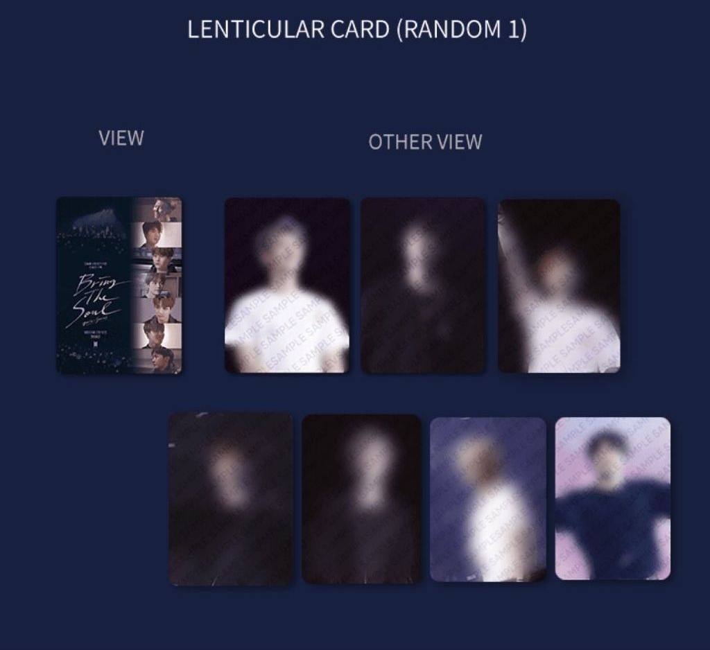 BTS BRING THE SOUL 電影特典 號錫