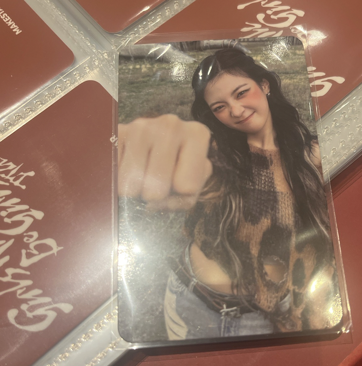ITZY Lia 特別版B專輯卡GWBG